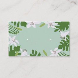 Tropische Oorbel Sieraden Display Kaart