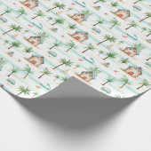 Tropische Oostzee Cadeaupapier (Hoek)