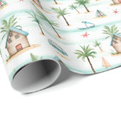 Tropische Oostzee Cadeaupapier (Rol Hoek)