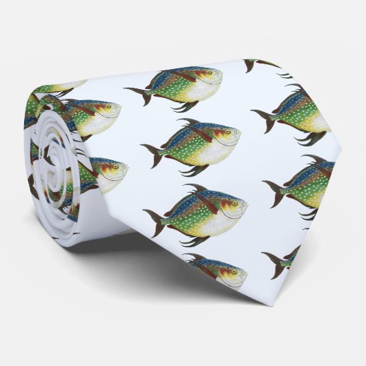 Tropische opaat, zeewaterdier stropdas (Opgerold)