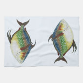 Tropische opaat,  zeewaterdier theedoek (Horizontaal)