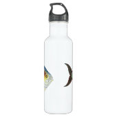 Tropische opaat, zeewaterdier waterfles (Achterkant)