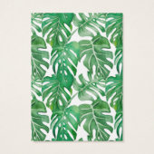 Tropische opslag zorgt ervoor dat er een aangepast visitekaartje (Achterkant)