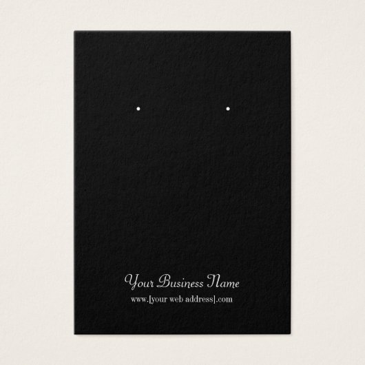 Tropische opslag zorgt ervoor dat er een aangepast visitekaartje (Voorkant)