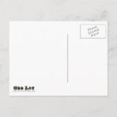 Tropische Oranje strandbestemming Save the Date Aankondigingskaart (Achterkant)