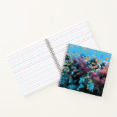 Tropische Oranje vis en roze koraal Notitieboek (Binnen)