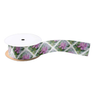 TROPISCHE ORCHID GIFT RIBBON SATIJNEN LINT