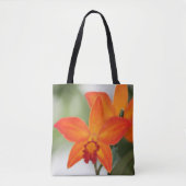 Tropische Orchidee Canvas tas (Voorkant)