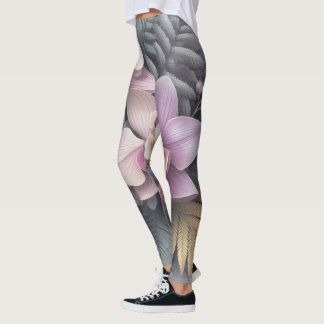 Tropische orchidee elegantie Leggings