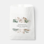 Tropische Orchidee en Monstera Vrijgezellenfeest Bedankzakje (Voorkant)