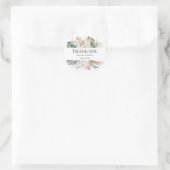 Tropische Orchidee Monstera Trouw Dank Sticker (Tas)