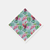 Tropische orchidee papier servetten (Hoek)