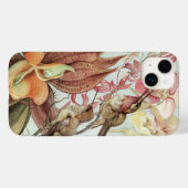  tropische orchideeën, bloemen en levende vogels Case-Mate iPhone case (Achterkant (horizontaal))