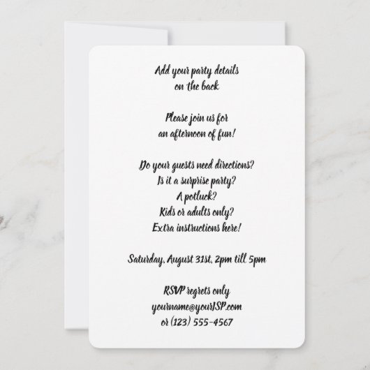  tropische orchideeën, bloemen en levende vogels kaart (Achterkant)