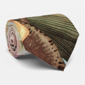  tropische orchideeën, bloemen en levende vogels stropdas (Opgerold)