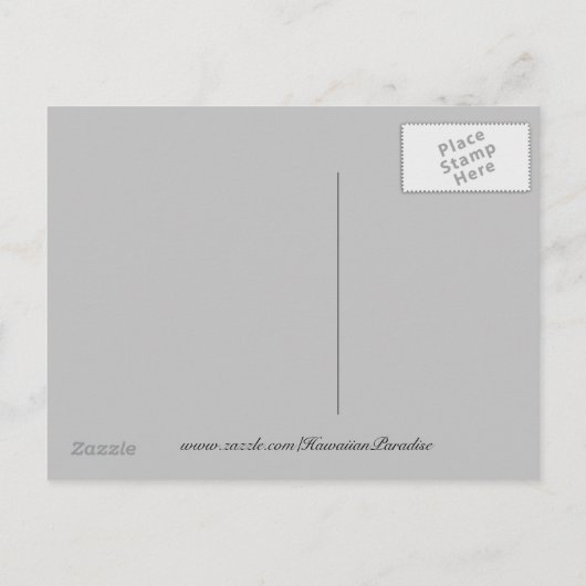 Tropische Orchideeën sparen de Datum Aankondigingskaart (Achterkant)