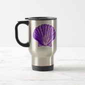 Tropische Paars Zee Shell Mok (Links)