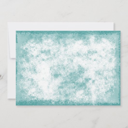 Tropische Palm Beach Bruiloft Save the Date (Achterkant)