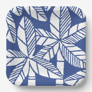 Tropische Palm Beach Party Papieren Bordje