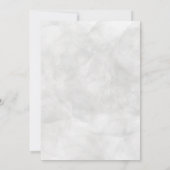 Tropische palm Black White Gold Brunch Bubble Kaart (Achterkant)