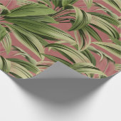 Tropische palm cadeaupapier (Hoek)