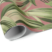 Tropische palm cadeaupapier (Rol Hoek)