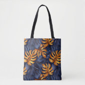 Tropische palm Canvas tas (Voorkant)