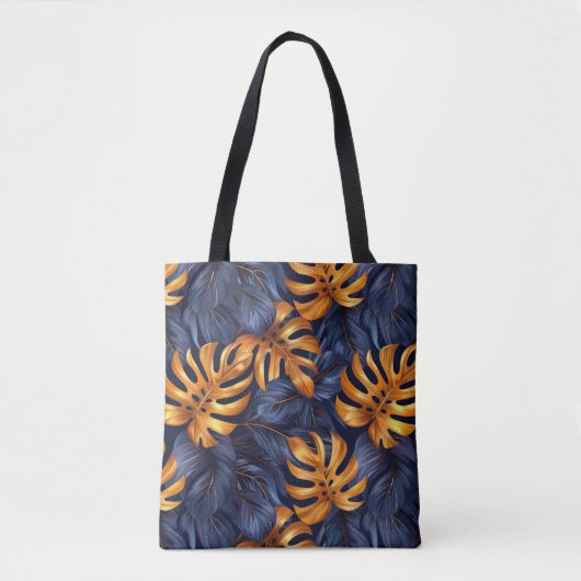 Tropische palm Canvas tas (Voorkant)
