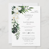 Tropische palm en without 2 kaart (Voorkant)