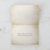 tropische palm en zonnebrilverjaardag kaart (Binnen)