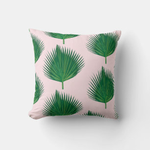 Tropische palm kussen