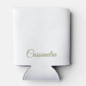 Tropische Palm Meisjes Uitgaansfeestje Kan Koeler (Achterkant)