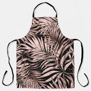 Tropische palm: Oerwouden bloemmotief. Schort