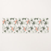 Tropische Palm Print Yoga Mat (Voorkant (horizontaal))