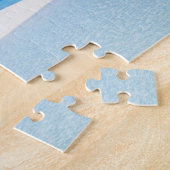 Tropische palm Puzzle Legpuzzel (Zijkant)