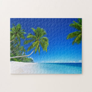 Tropische palm Puzzle Legpuzzel