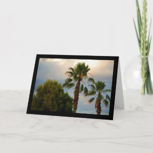 Tropische Palm Schemering Kaart