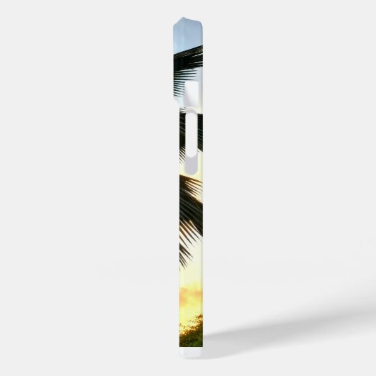 Tropische Palm Sunset – iPhone/iPad Case (Achterkant / Links)