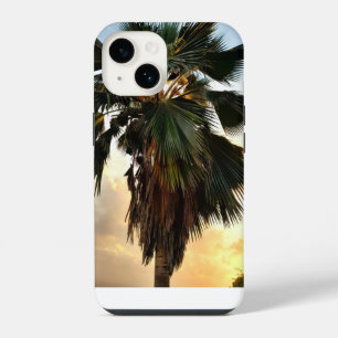 Tropische Palm Sunset – iPhone/iPad Case iPhone 14 Hoesje