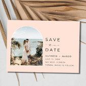Tropische Palm Tree Key West Beach Bruiloft Save The Date