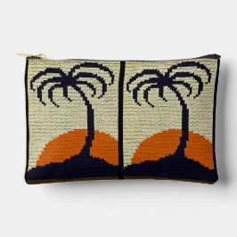 Tropische Palm Tree Sunset Artisan Haakprint Etui