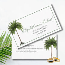 Tropische Palm Tree Wedding Informatie