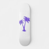 Tropische palm Trees Black Silhouette Persoonlijk Skateboard (Voorkant)