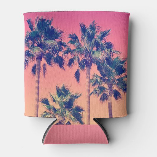 Tropische  Palm Trees Girly Blikjeskoeler (Voorkant)