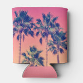 Tropische Palm Trees Girly Blikjeskoeler (Achterkant)