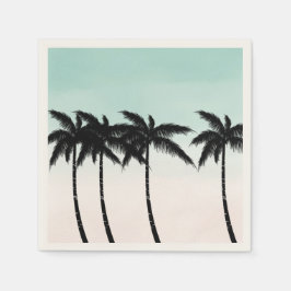 Tropische palm Trees ombre Servet