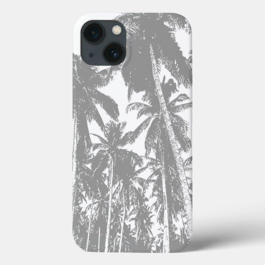 Tropische Palm Trees Patroon Mobiele Telefoon Case (Achterkant)