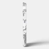 Tropische Palm Trees Patroon Mobiele Telefoon Case (Achterkant / Links)