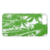 Tropische Palm Trees Patroon Mobiele Telefoon Case (Achterkant (Horizontaal))