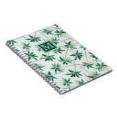 Tropische Palm | van de Vossestaart voegt Uw Notitieboek (Rechterzijde)